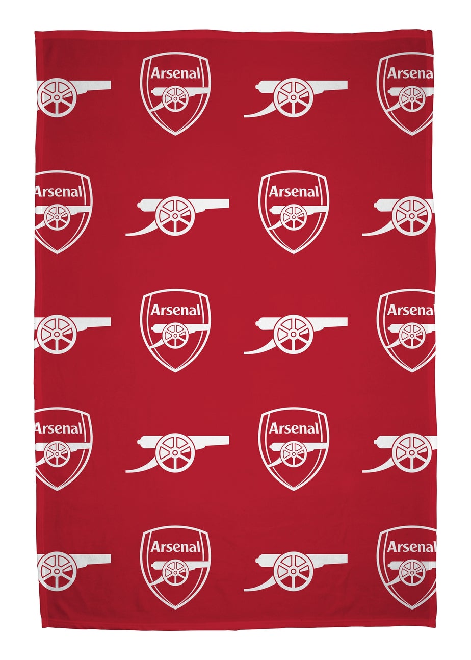 Arsenal FC Combo Red Fleece Blanket
