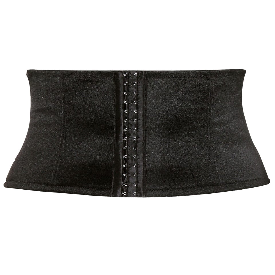 Yours Curve Black Hook & Eye Control Belly Band