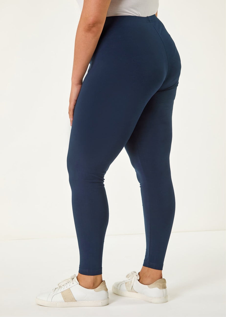 Roman Navy Curve Full Length Leggings