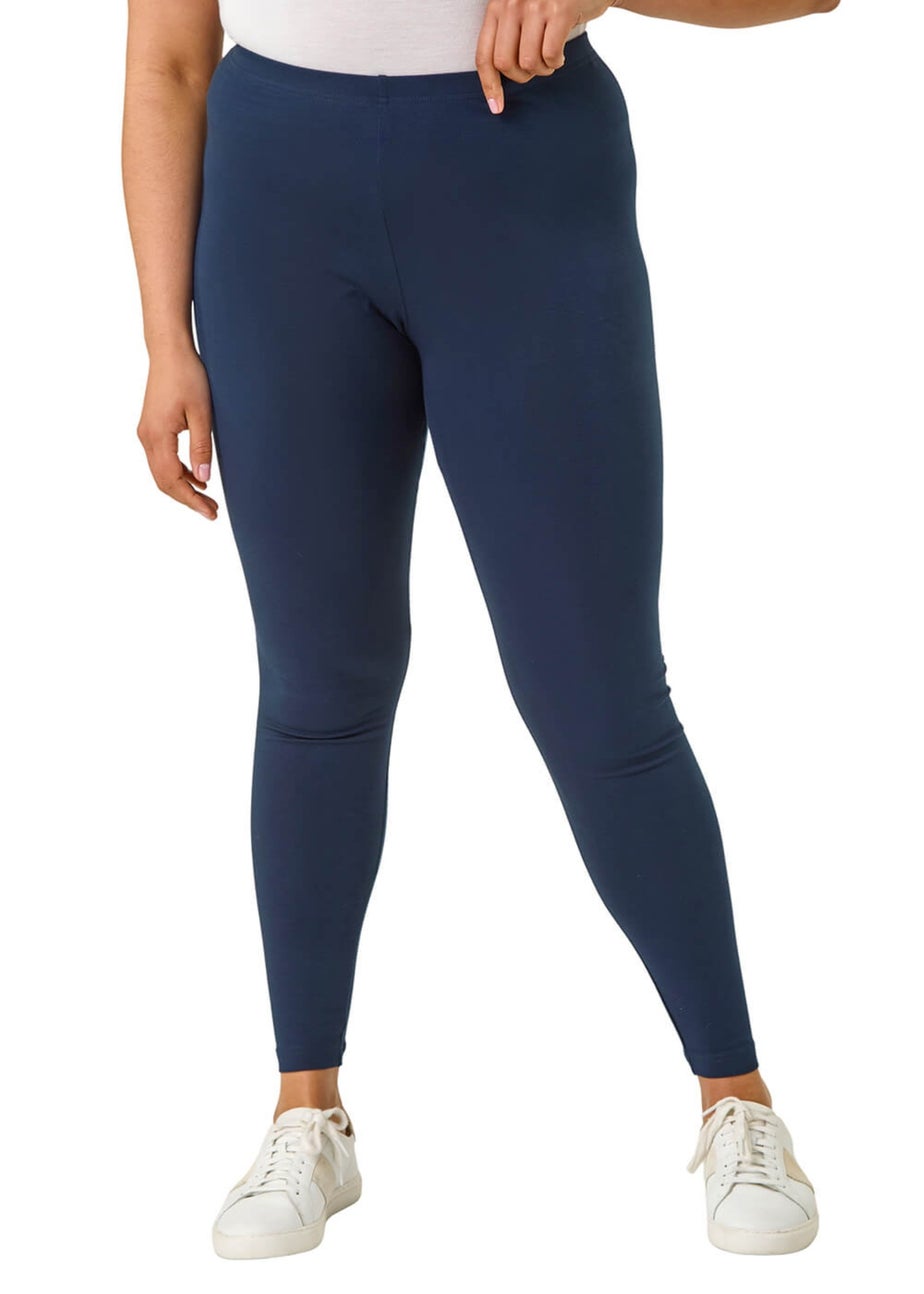 Roman Navy Curve Full Length Leggings