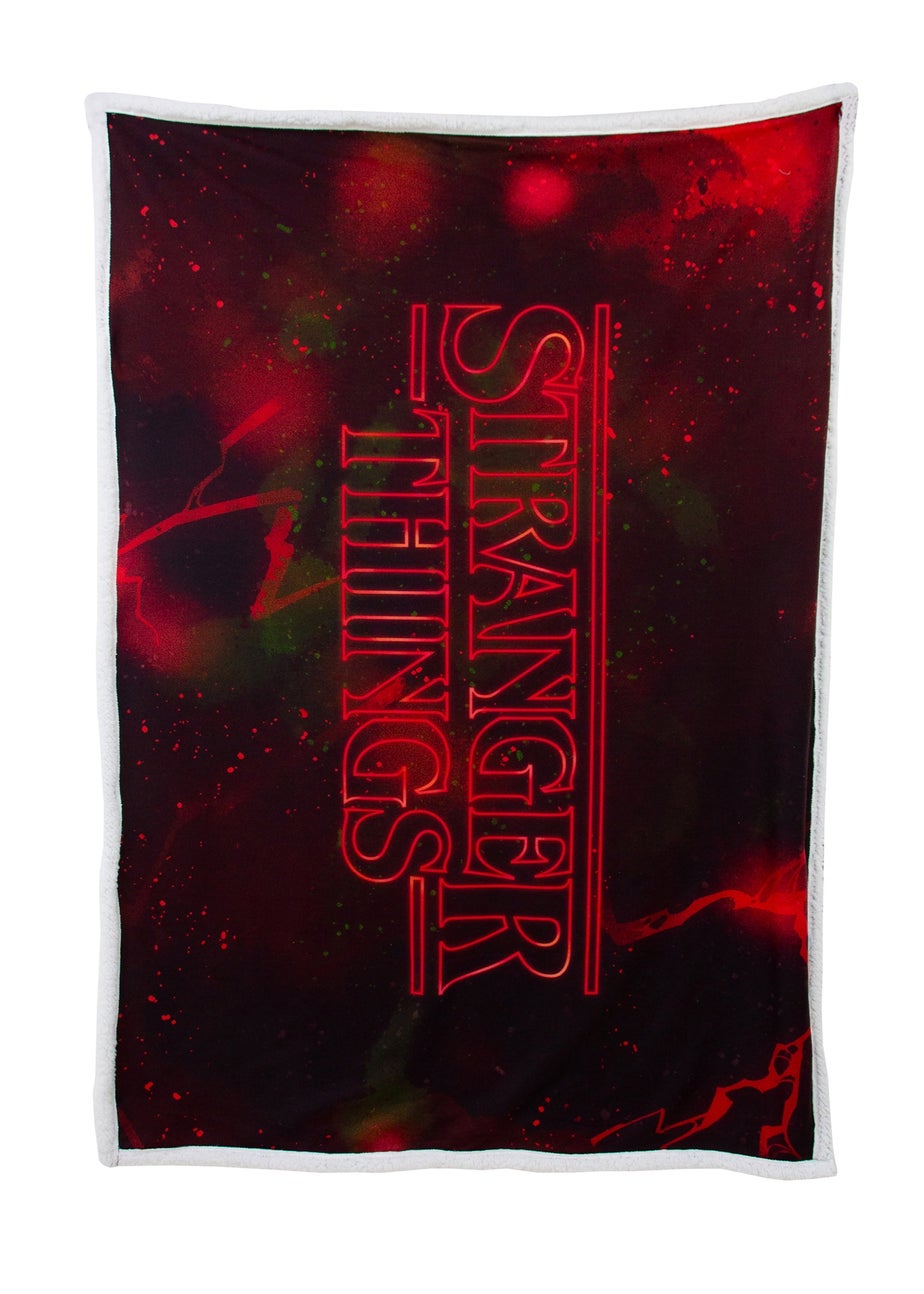 Stranger Things Hijack Red Sherpa Fleece