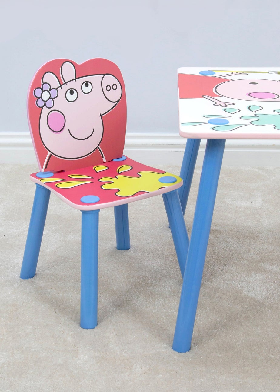 Peppa Pig Playful Pink Table & Chair Set