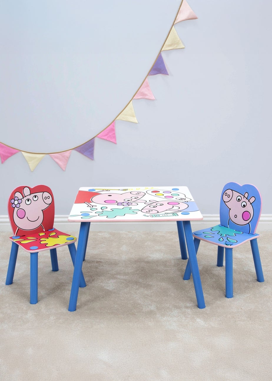 Peppa Pig Playful Pink Table & Chair Set