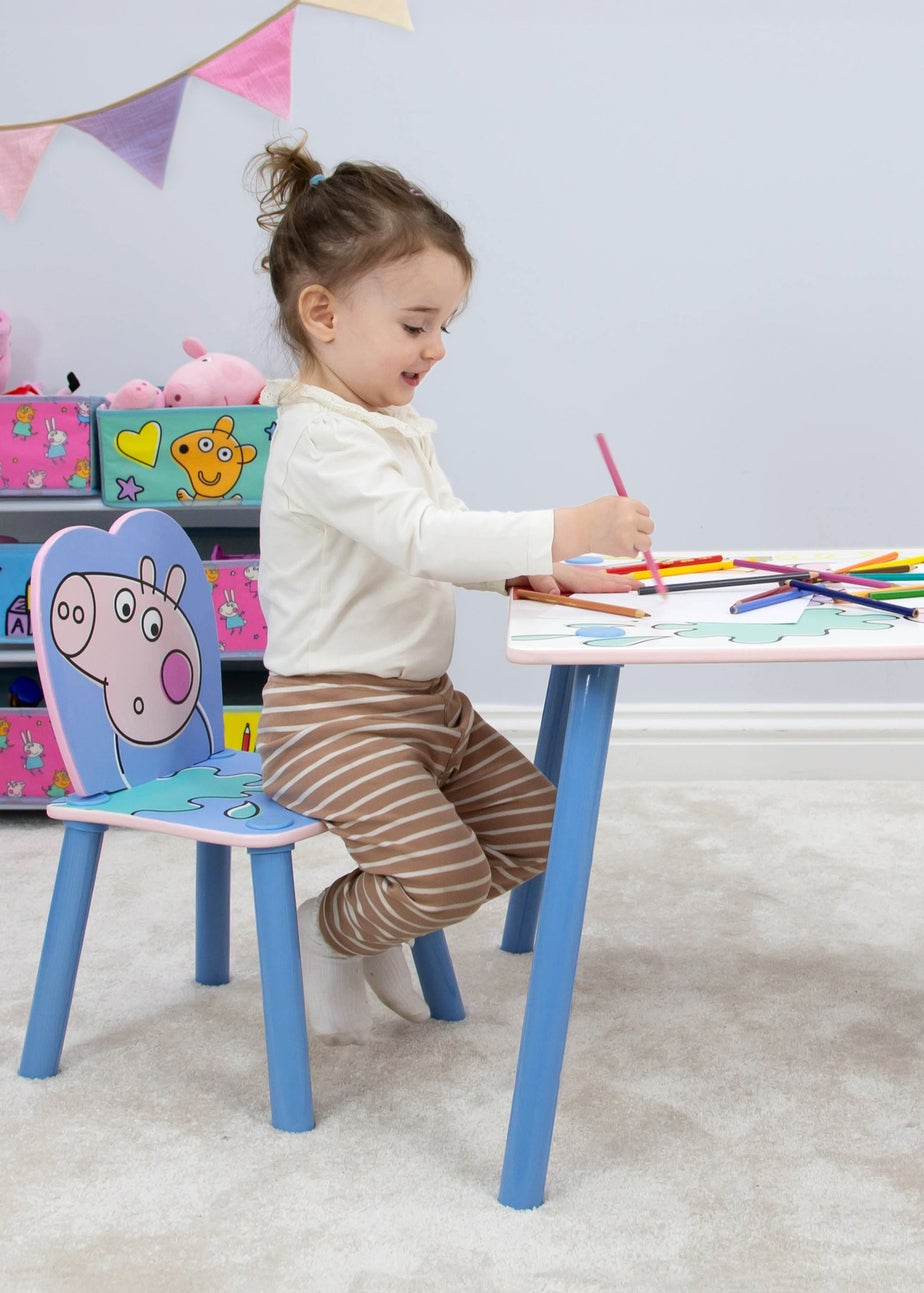 Peppa Pig Playful Pink Table & Chair Set