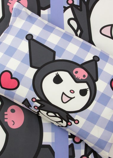 Hello Kitty Rebel Blue Panel Duvet Cover