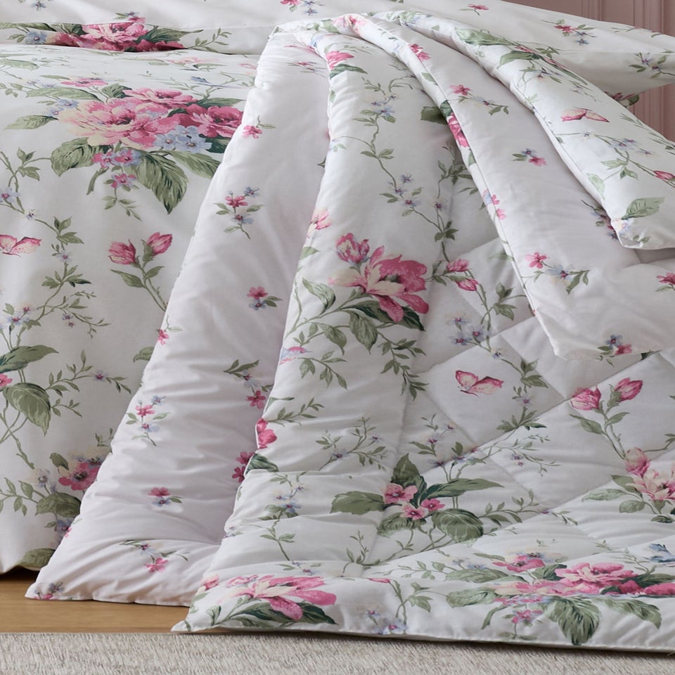 Bridgerton By Catherine Lansfield 3.5 Tog Penelope Reversible Eiderdown Bedspread (200x200cm)