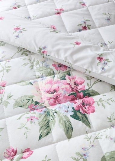 Bridgerton By Catherine Lansfield 3.5 Tog Penelope Reversible Eiderdown Bedspread (200x200cm)