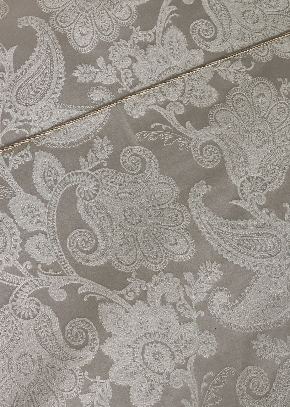 Catherine Lansfield Opulent Jacquard Duvet Cover Set Champagne Gold