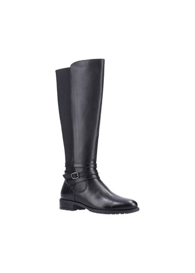 Hush Puppies Black Vanessa Calf Boot