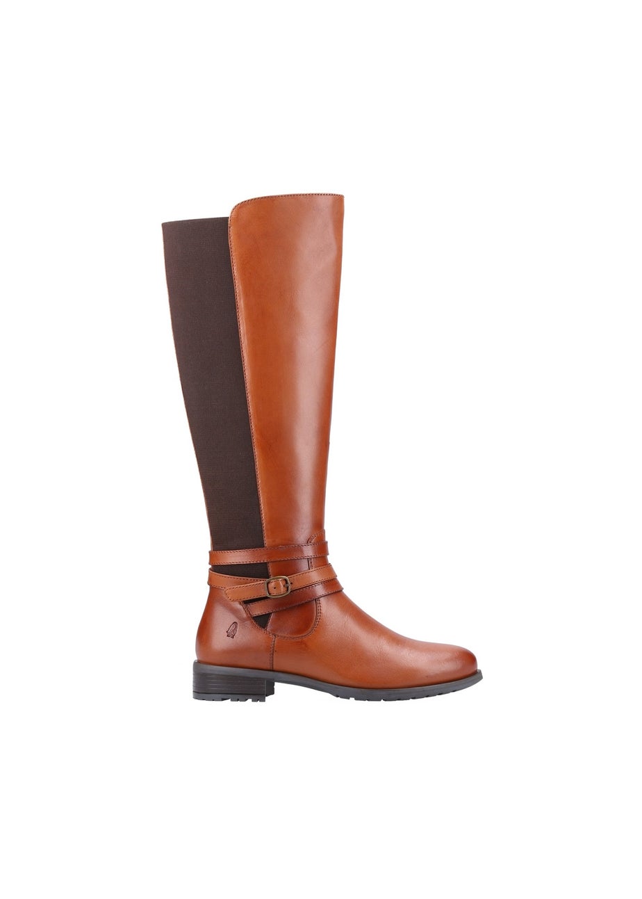 Hush Puppies Tan Vanessa Calf Boot