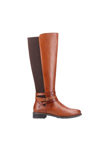 Hush Puppies Tan Vanessa Calf Boot