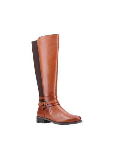 Hush Puppies Tan Vanessa Calf Boot