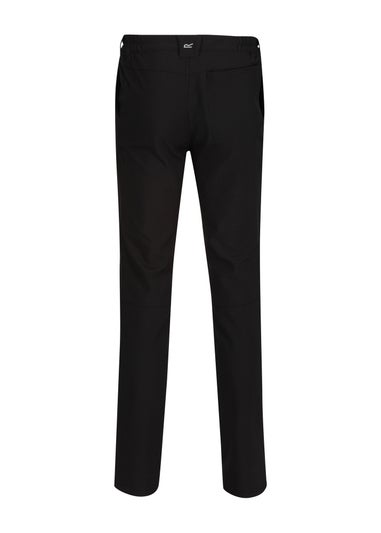 Regatta Black Fenton Softshell Walking Trousers