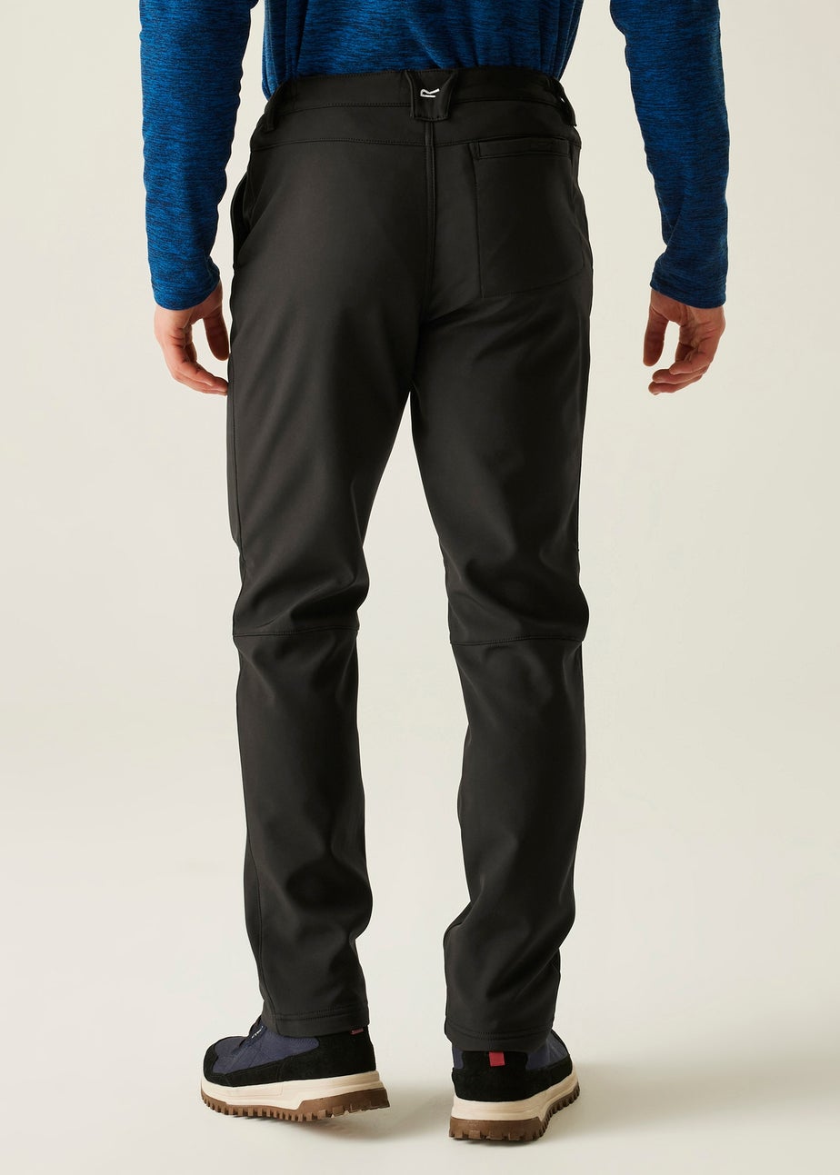 Regatta Black Fenton Softshell Walking Trousers