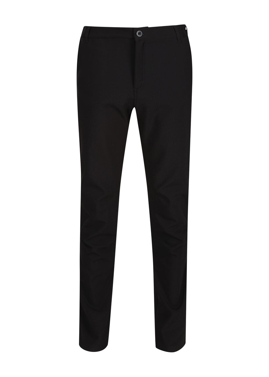 Regatta Black Fenton Softshell Walking Trousers