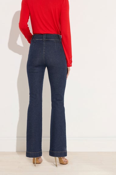 Star By Julien Macdonald Blue Denim Kick Flare Jeans