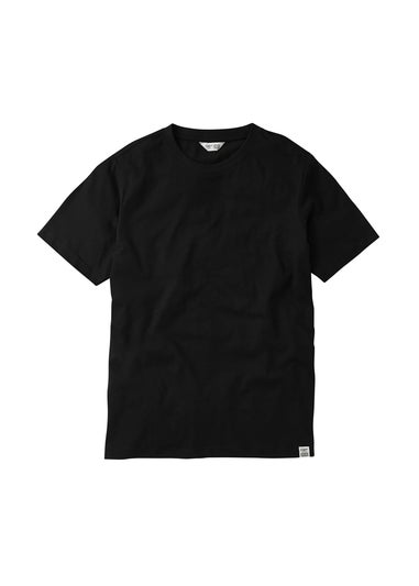 Cotton Traders Black Crew Neck T-Shirt