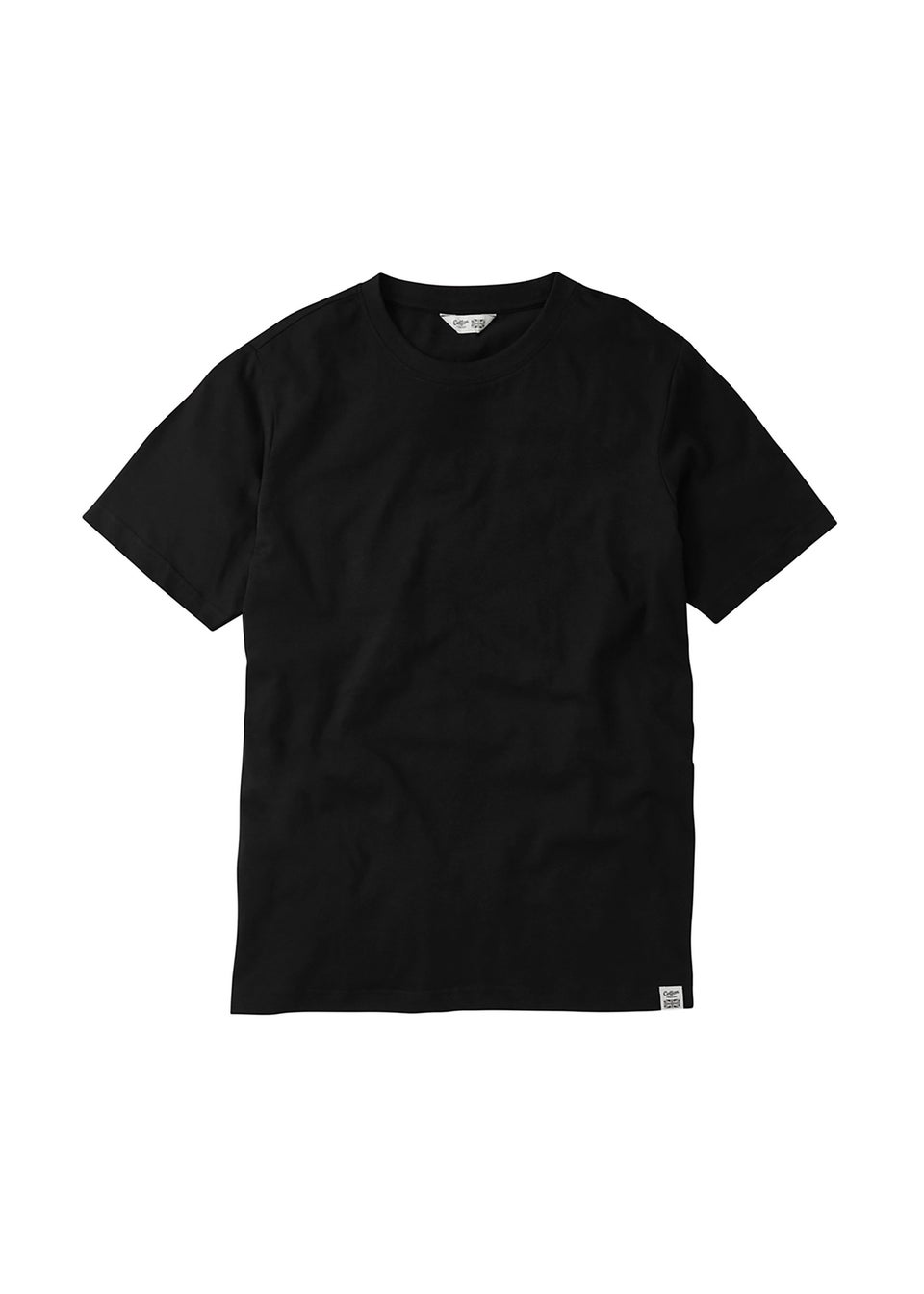 Cotton Traders Black Crew Neck T-Shirt