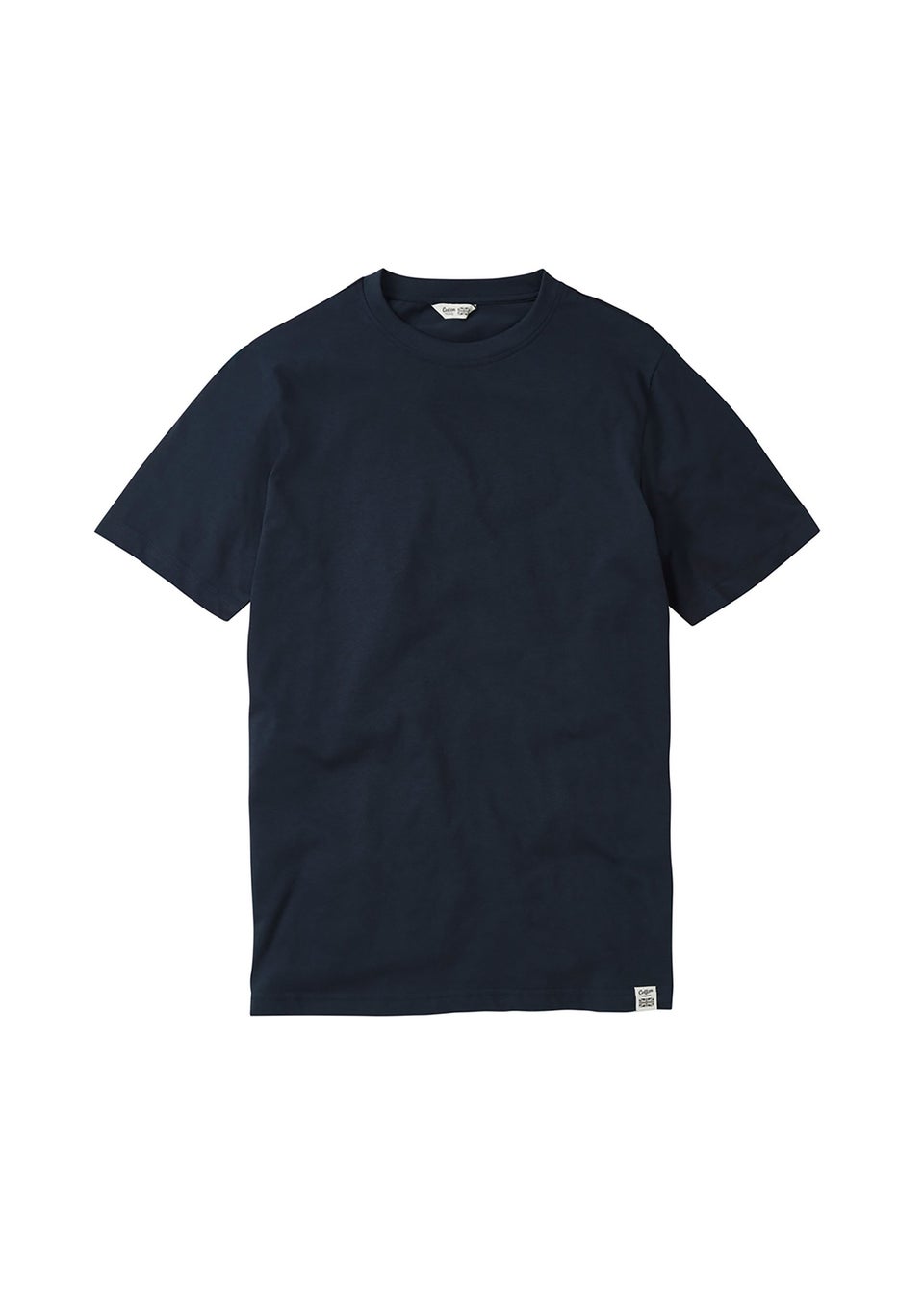 Cotton Traders Navy Crew Neck T-Shirt
