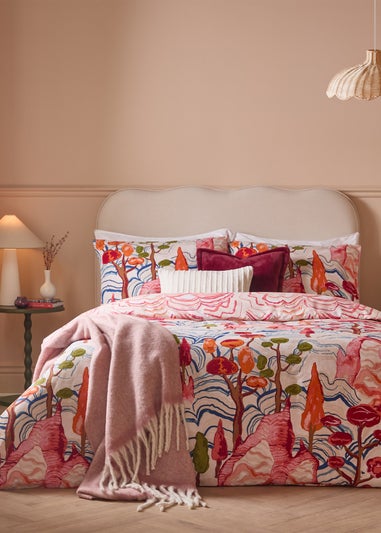 Furn Terra Nova Printed Reversible Multicolour Duvet Set
