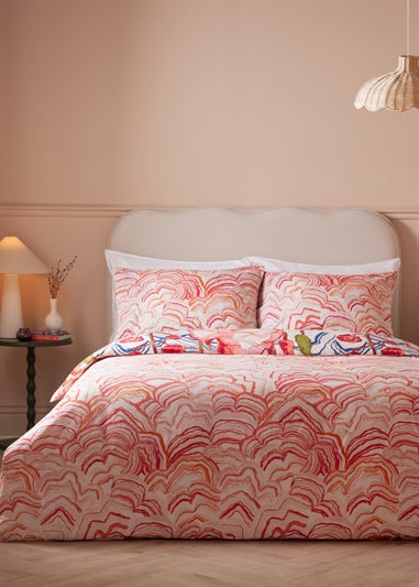 Furn Terra Nova Printed Reversible Multicolour Duvet Set