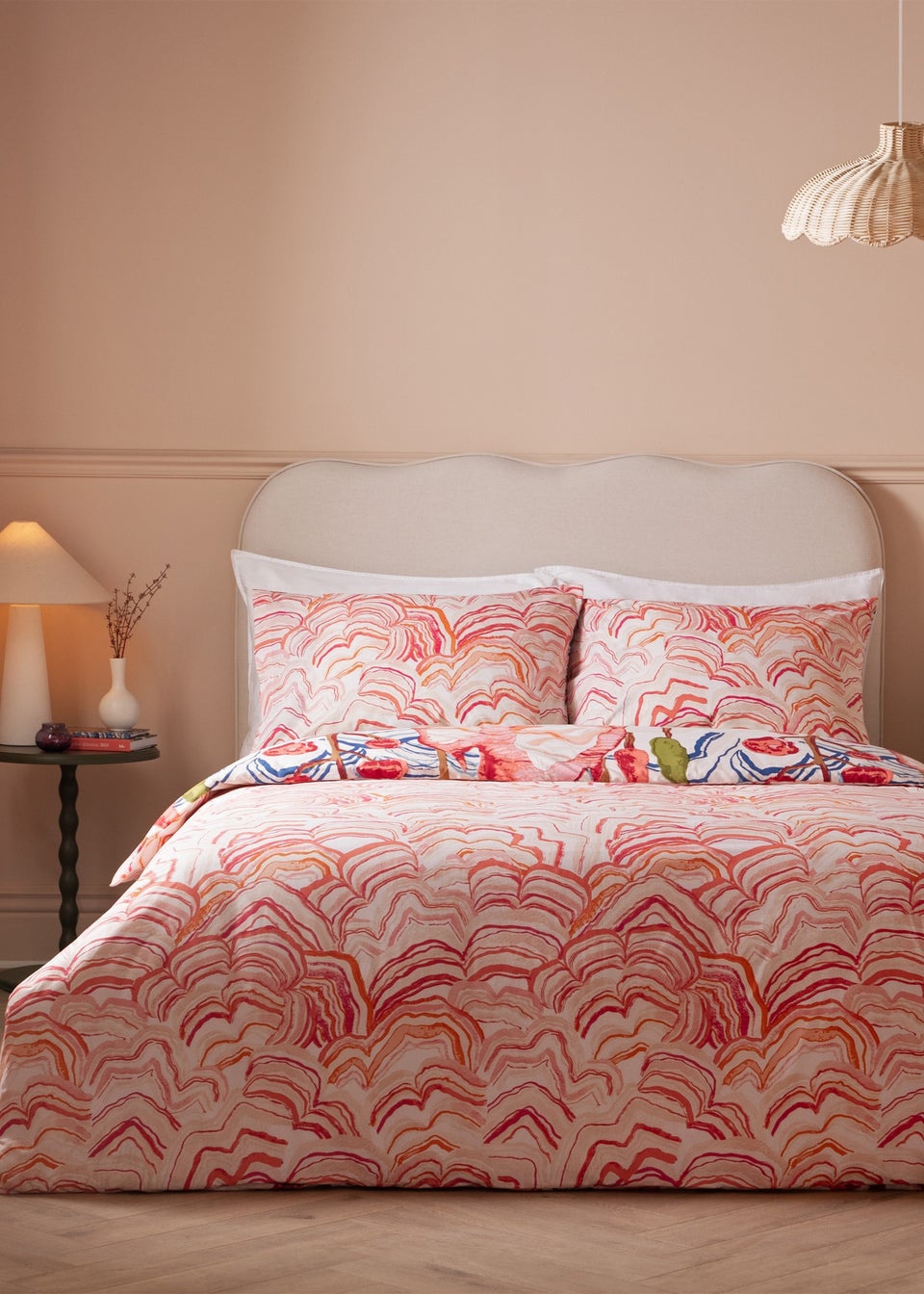 Furn Terra Nova Printed Reversible Multicolour Duvet Set