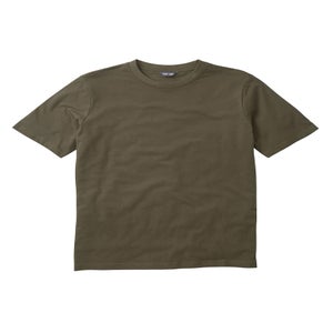 Cotton Traders Soft Khaki Crew Neck T-Shirt