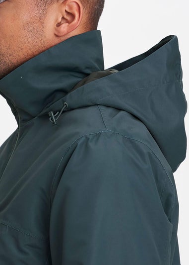 Cotton Traders Deep Teal Highland Waterproof Jacket