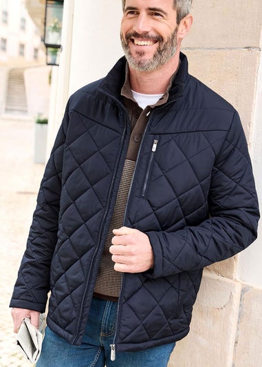 Cotton Traders Midnight Showerproof Padded Jacket