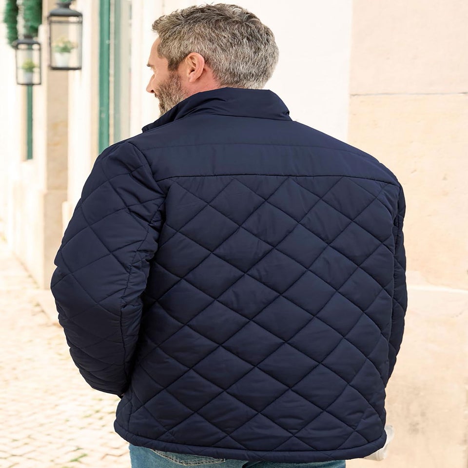 Cotton Traders Midnight Showerproof Padded Jacket