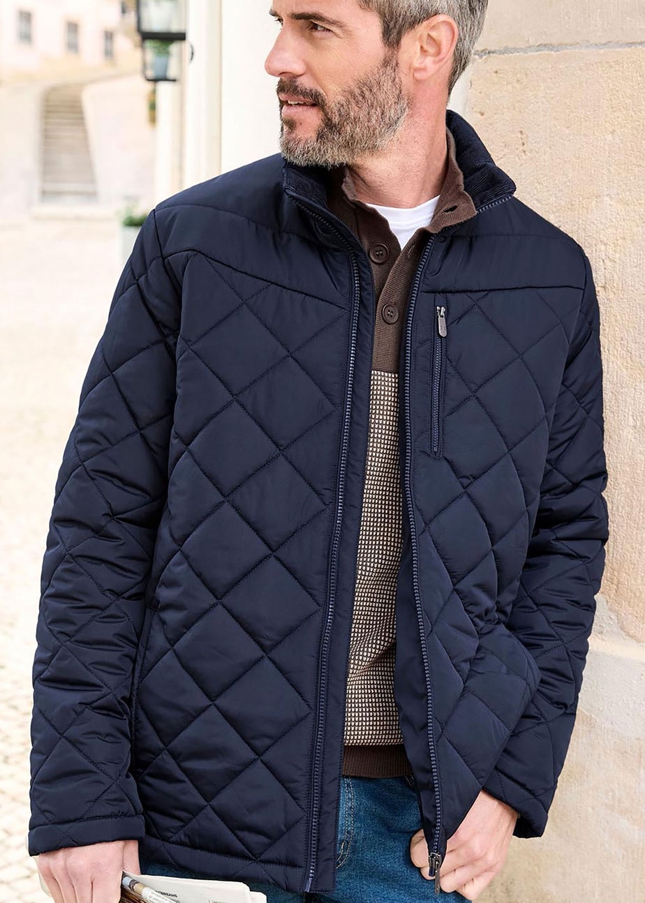 Cotton Traders Midnight Showerproof Padded Jacket