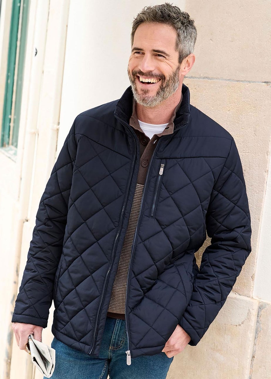 Cotton Traders Midnight Showerproof Padded Jacket