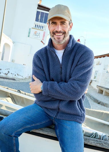 Cotton Traders Dark Sky Sherpa Fleece Jacket