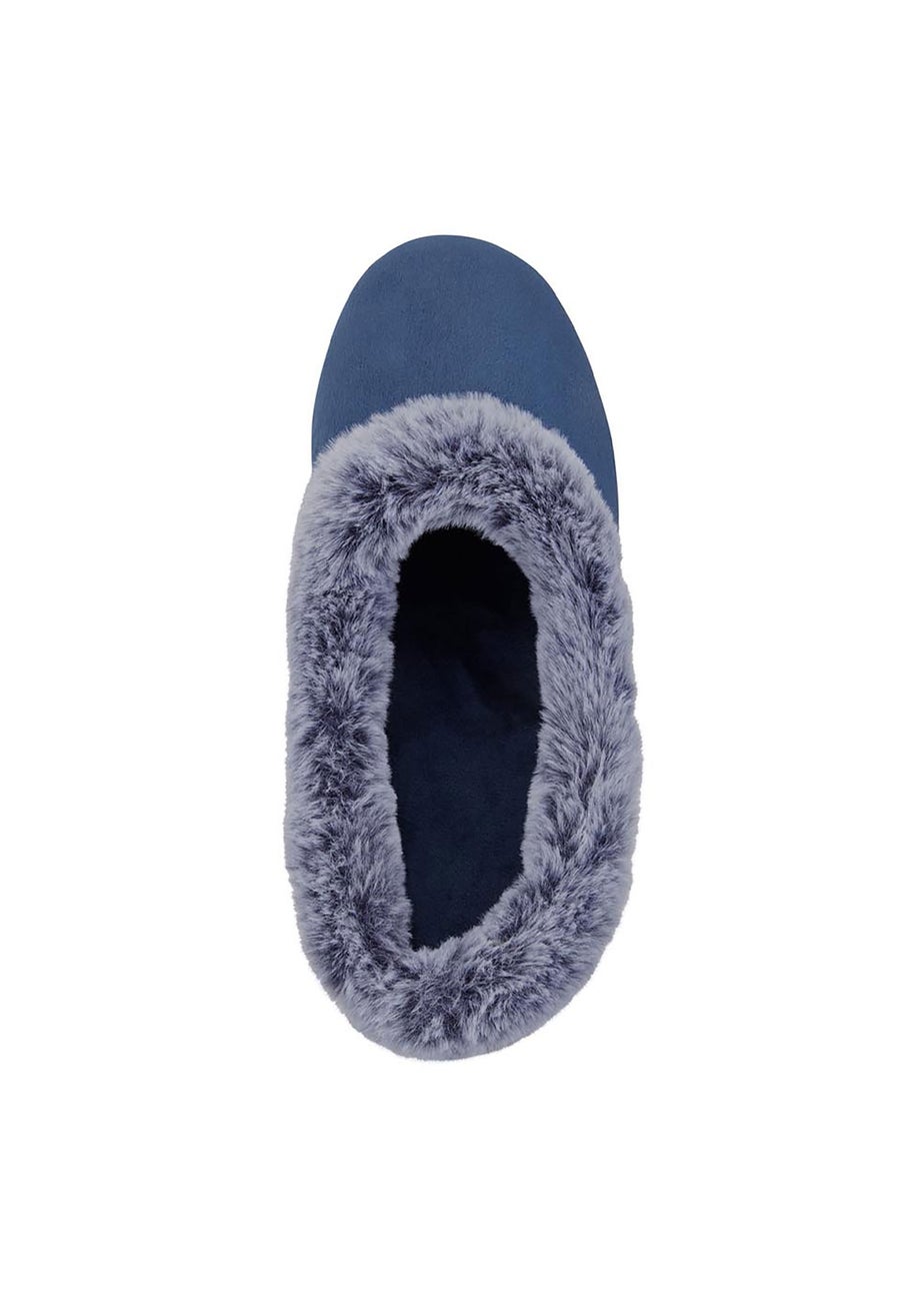Cotton Traders Dark Sky Classic Slippers