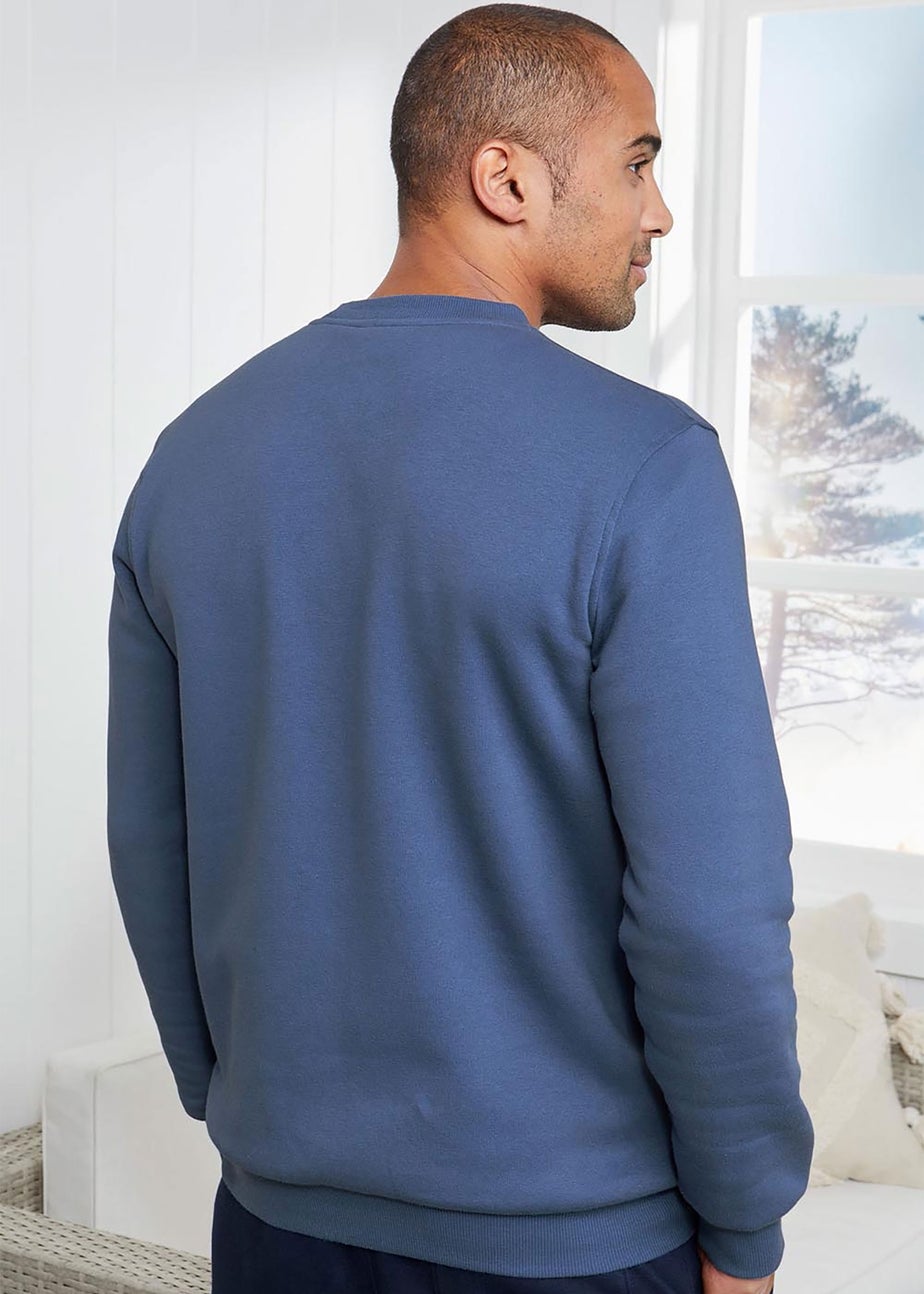 Cotton Traders Blue Moon Crew Neck Sweatshirt