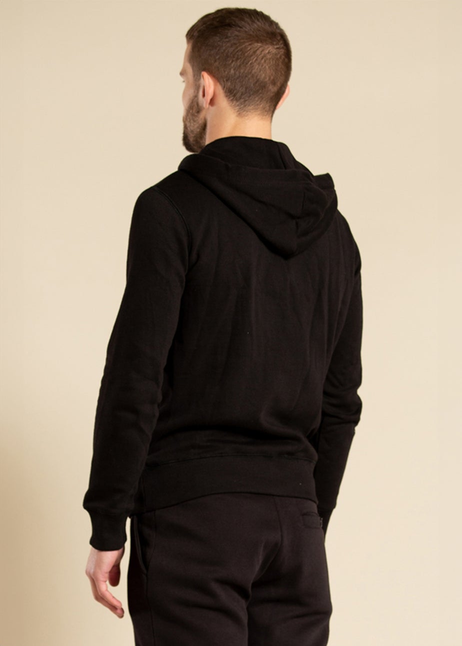 French Connection Black Cotton Blend Hoodies 2 Pack