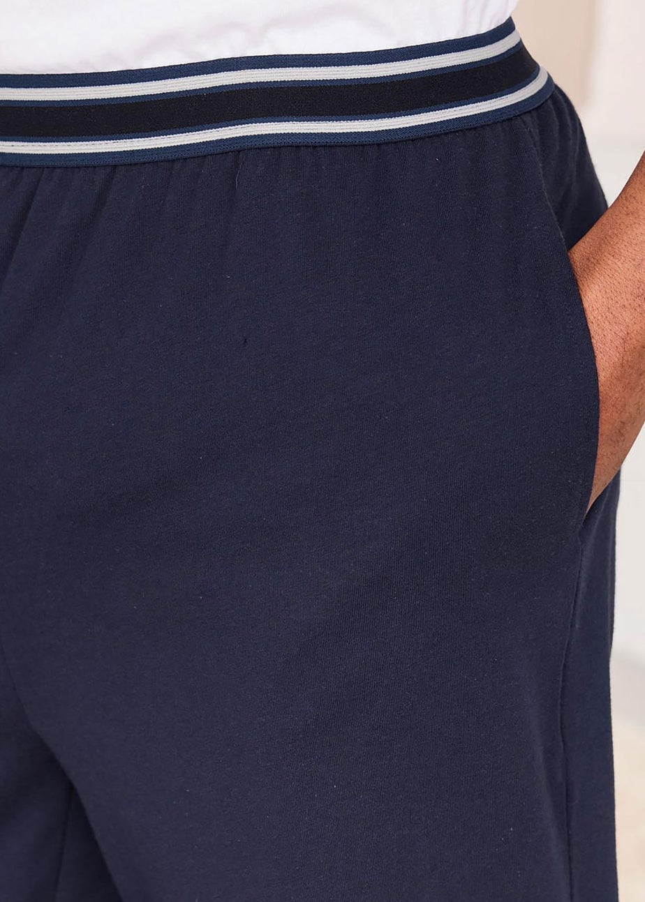 Cotton Traders Multi 2 Pack Cotton Rich PJ Bottoms