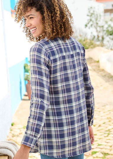 Cotton Traders Night Sky Check Shirt