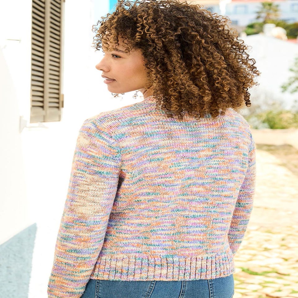 Cotton Traders Oyster Button Through Cardigan