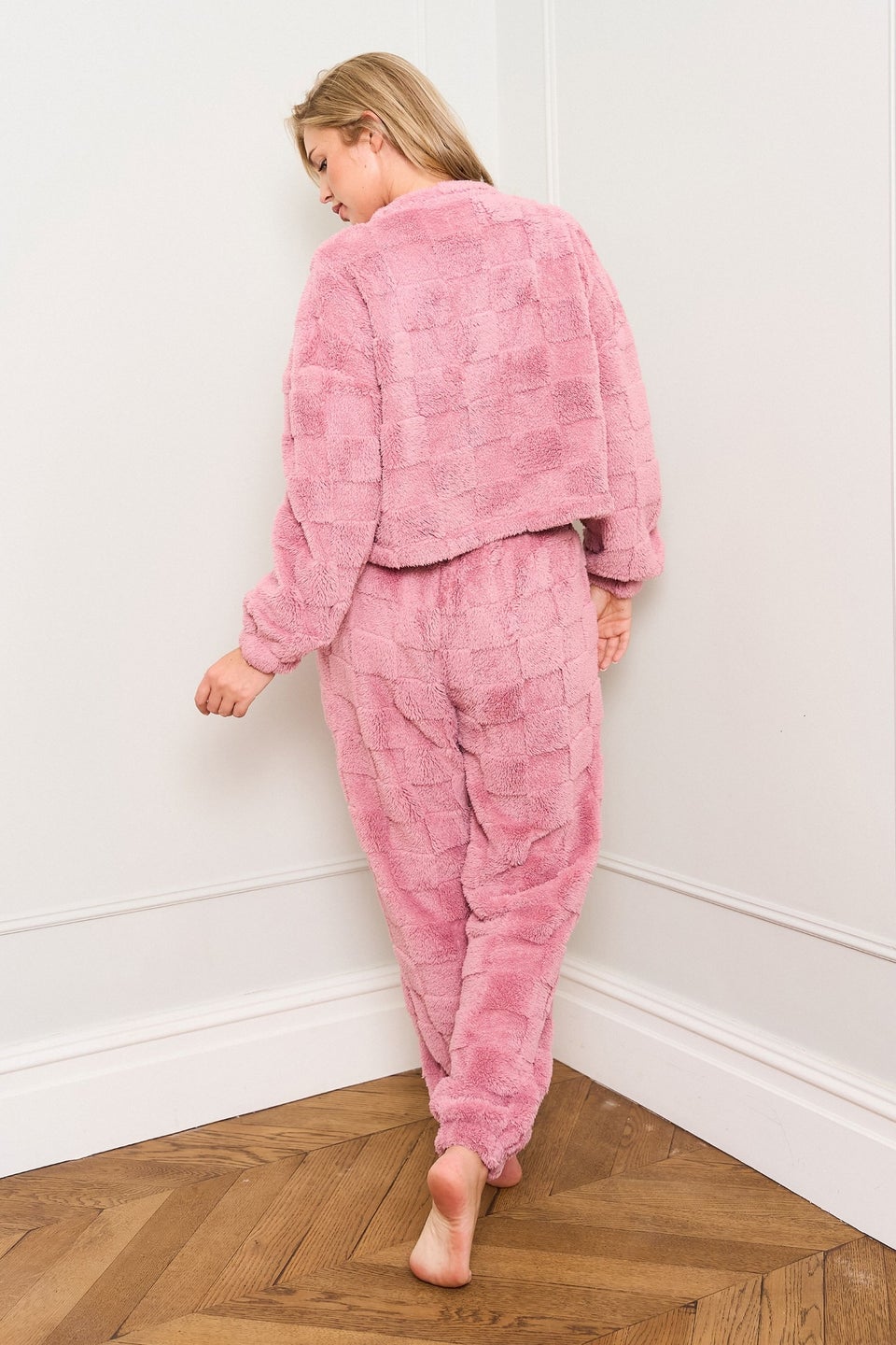 JimJam Pink Check Twosie