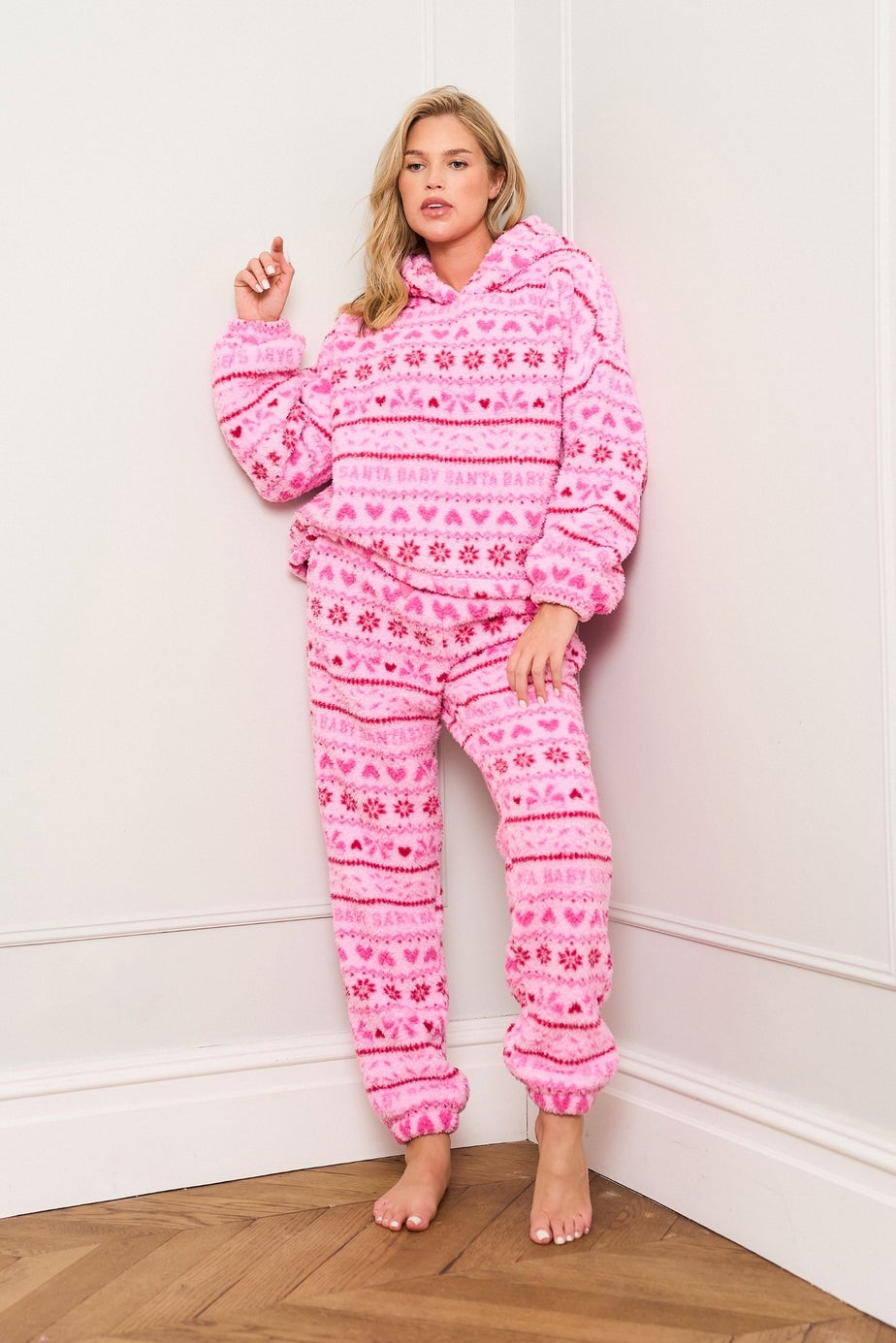 JimJam Pink Novelty Twosie Set