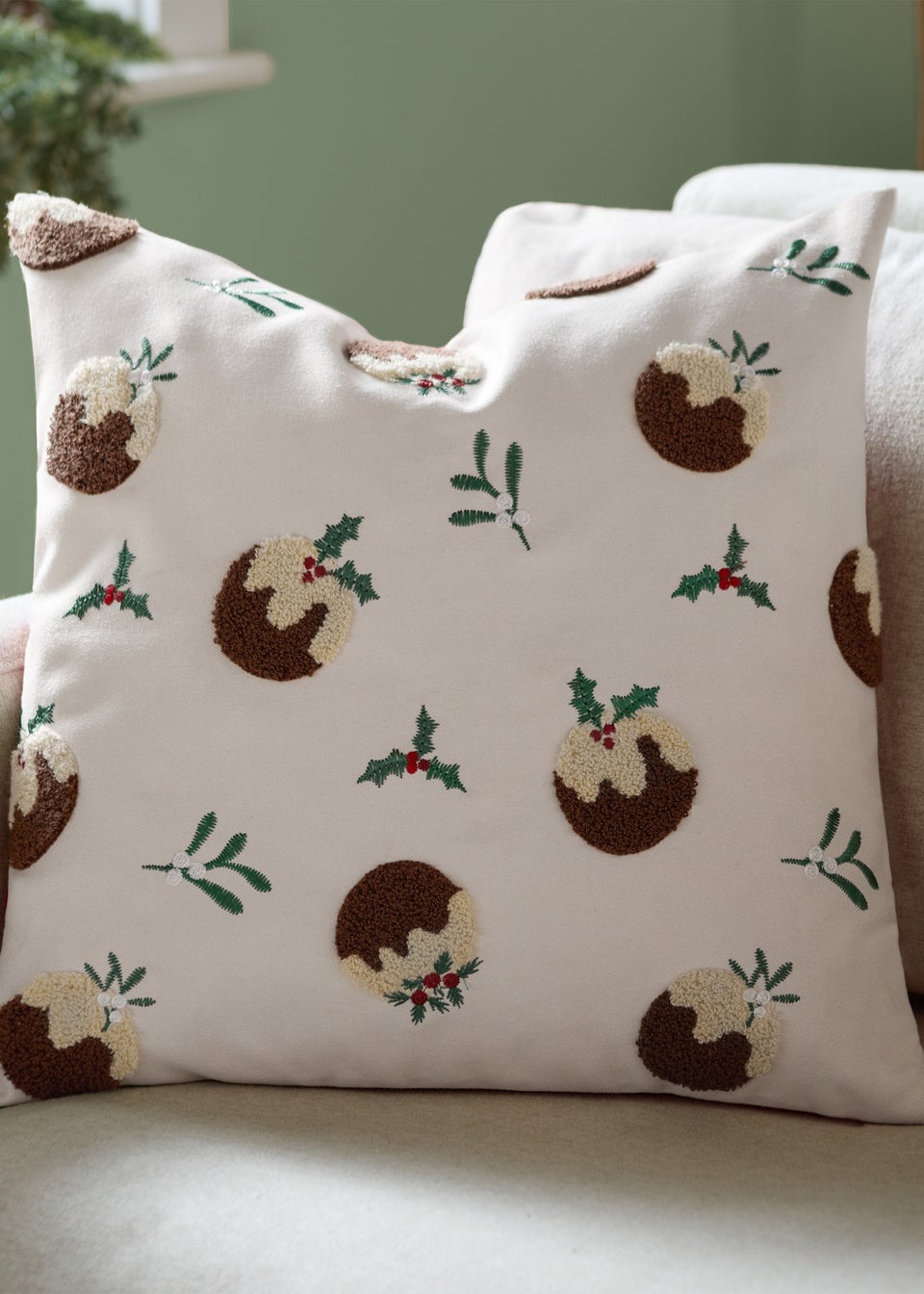 Furn Puddings Tufted Velvet Multi Cushion