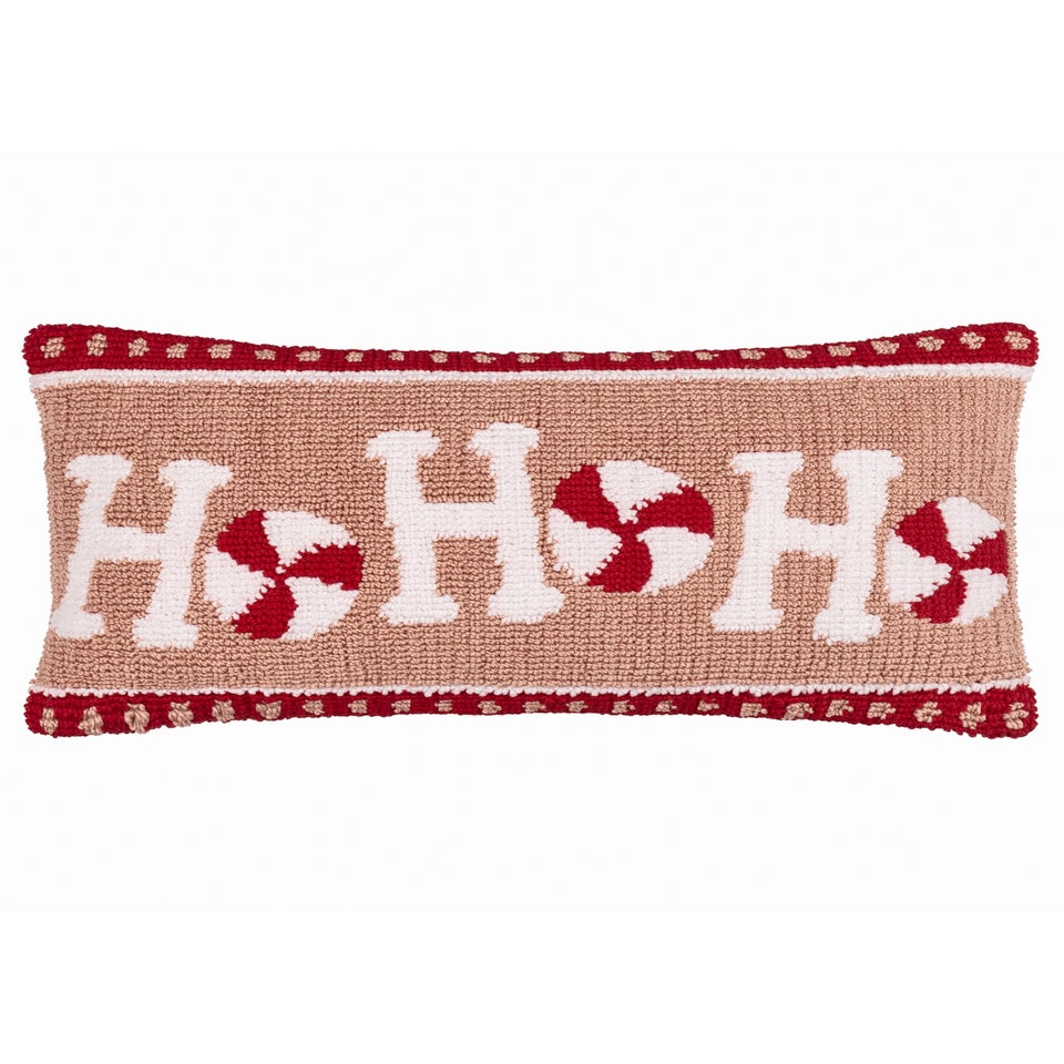 Furn Candy Ho Ho Ho Tufted Pink Cushion