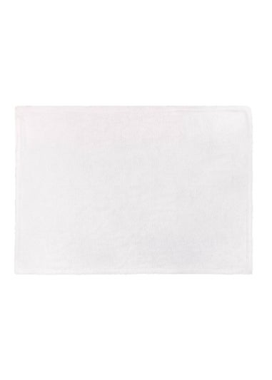 Furn Noortje Bows Sherpa Fleece Silk Pink Throw