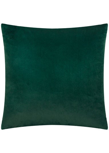 Paoletti Savoy Stripe Velvet Emerald Cushion