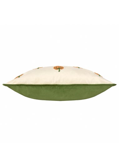 Wylder Nature Pumpkin Spice Tufted Velvet Multicolour Cushion