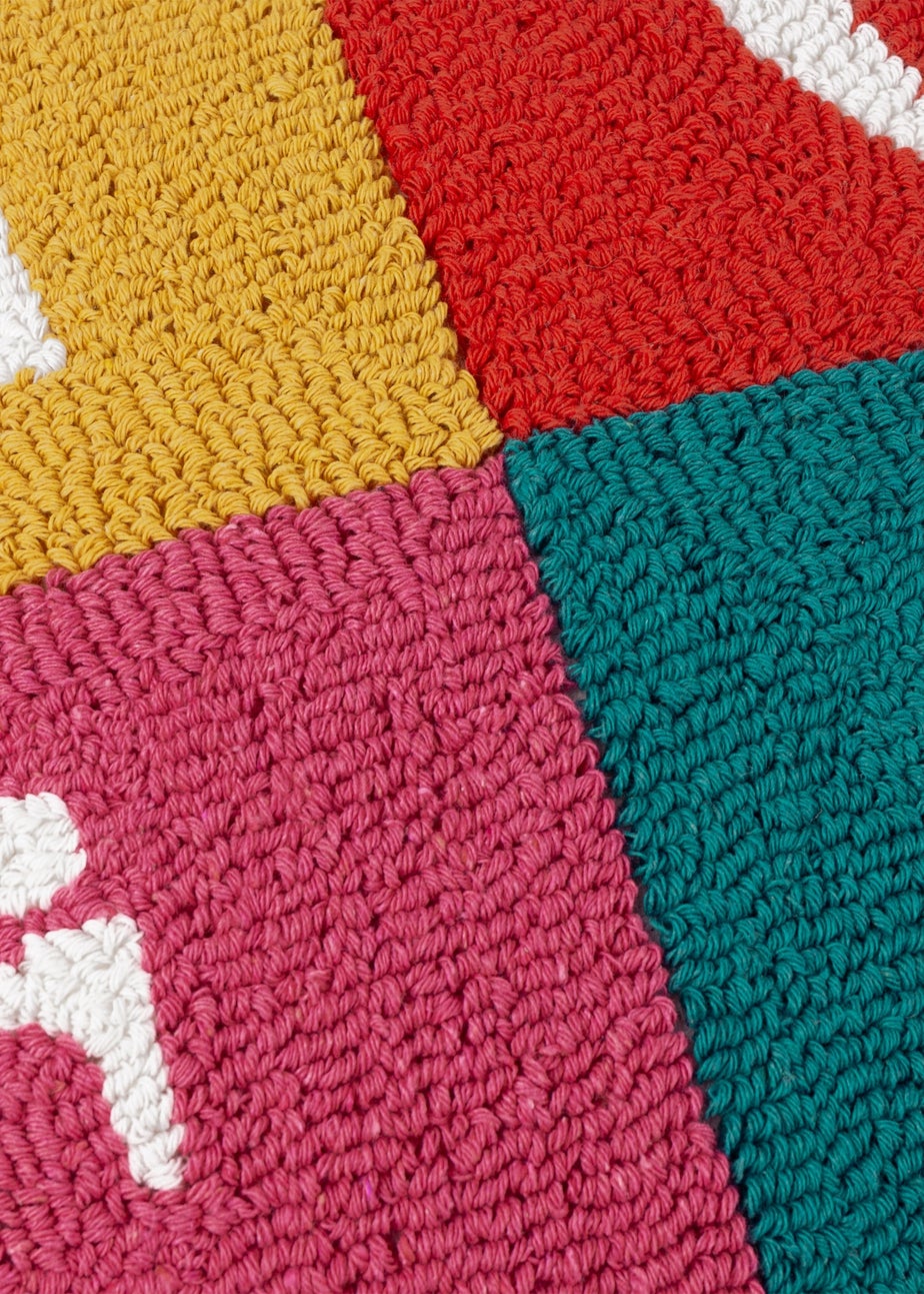 Furn Noelle Loop Tufted Multi Cushion