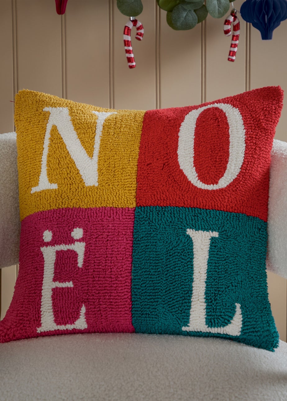 Furn Noelle Loop Tufted Multi Cushion