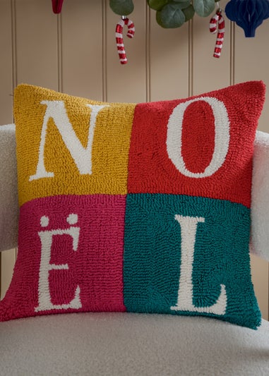 Furn Noelle Loop Tufted Multi Cushion