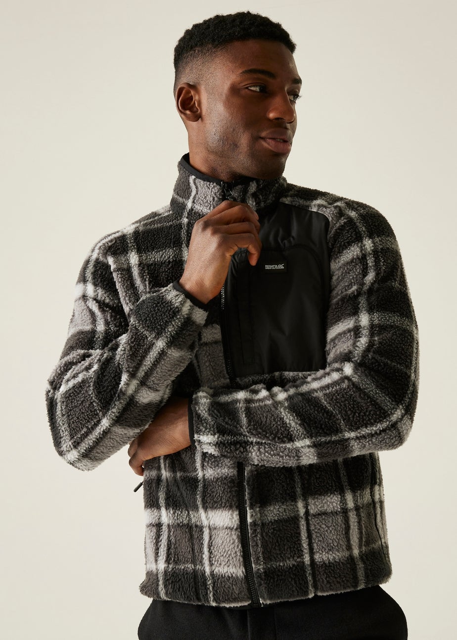 Regatta Grey/Black Frankie Borg Stretch Fleece